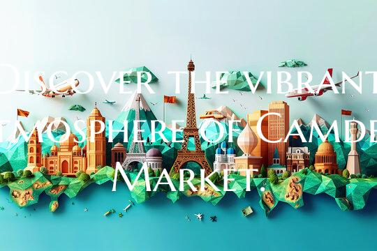 Discover the vibrant atmosphere of Camden Market.